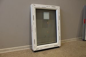 Mitteavatav plastic (PVC) aken, laiusega 500 mm (3 foto / 9)