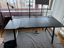 Геймерский стол, 160x80 см, черный