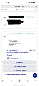 Apple pencil 2 поколение (3 фото из 3)