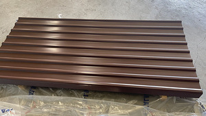Trapetsprofiil 20 mm RAL8017 0,4 mm (3 foto / 3)