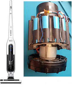 Varstolmuimeja akude vahetus Electrolux, Philips, Bosch (2 foto / 9)