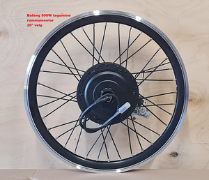 Электродвигатель для велосипеда 500W на ободе (Bafang, Mxus) задний (2 фото из 5)