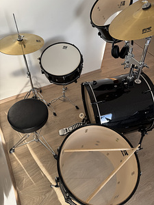 Trummikomplekt ddrum D2R Rock Series (Black Sparkle) (2 foto / 2)