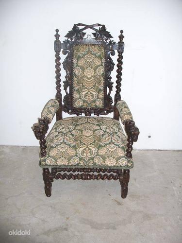 Кресло с драконами - трон (фото #5)