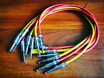 Rean+klotz patching cables