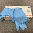 Одноразовые нитриловые перчатки 200шт/упак, синие, размер L (фото #2)