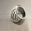 Кольцо серебро цирконы (фото #3)