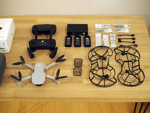 DJI Mavic Mini + 4 akut, kohver ja suur hulk lisatarvikuid (1 foto / 10)