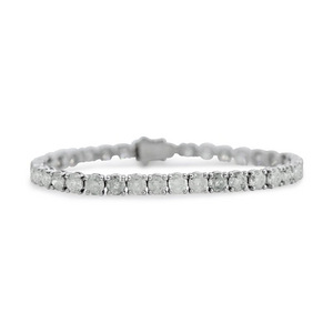 Браслет с бриллиантами 15.85 карата золото. Tennis bracelet (3 фото из 5)