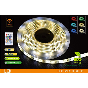 Smart LED Riba Komplekt RGB CCT DIMM, Wi-Fi, IP20, 5m (1 foto / 2)