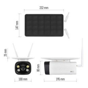 Valvekaamera GoSmart IP-600 EYE WiFi + päikesepaneel + prože (8 foto / 9)