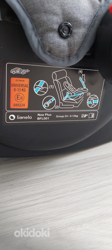 Автомобильное кресло Lionelo от 0-13 кг (фото #4)