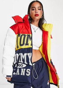 Tommy Jeans x ASOS exclusive oversized puffer jacket