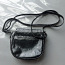 Симпатичная маленькая черная стеганая сумка через плечо (фото #2)