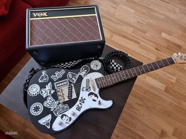 Richwood Guitar + Vox AMP + Fender cable + Bag (foto #1)