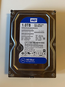 Жесткий диск HDD 1 ТБ/1000 ГБ WD Blue WD10EZEX