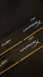 Оперативная память Fury hyperX 2x4gb DDR4 (1 фото из 1)