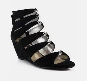 STEVE MADDEN GABBEY черные сандалии туфли гладиаторы обувь