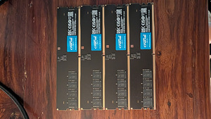 RAM Crucial CT2K32G48C40U5 128GB (4x32GB) (1 foto / 3)