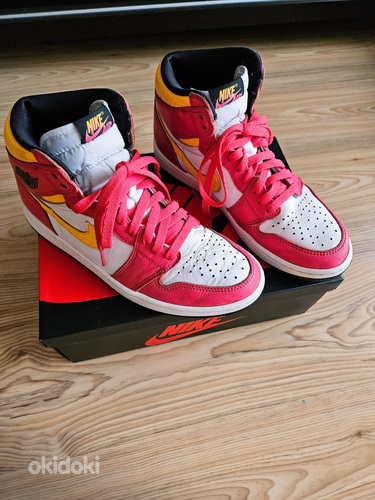 Кожаные кроссовки Nike Jordan № 42,5 (фото #3)