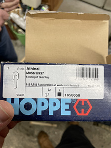 Akna käepidemed Hoppe Athinai (2 foto / 3)