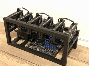 6 x EVGA RTX 3060 XC / ETH Miner / Mining Rig / Майнер (3 фото из 4)