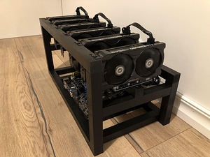 6 x EVGA RTX 3060 XC / ETH Miner / Mining Rig / Майнер (1 фото из 4)