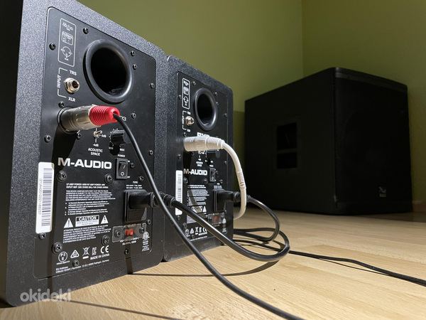 Kali Audio WS-12 + M-Audio BX5 D3 x2 / Кабели и провода (фото #1)