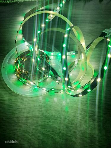 RGB led riba 5m+pult+adapter! UUS!