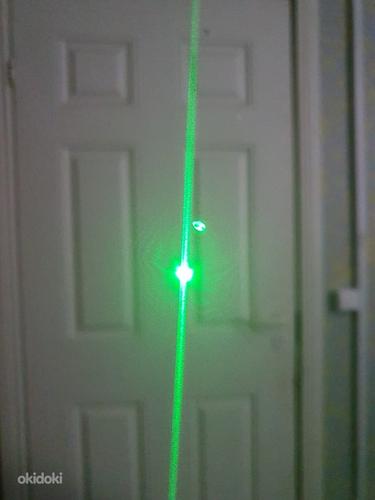 Мощный зеленый лазер+аккумулятор+зарядное устройство! НОВЫЙ! (фото #6)