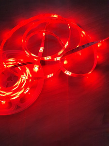 RGB led riba 5m+pult+adapter! UUS! (5 foto / 7)