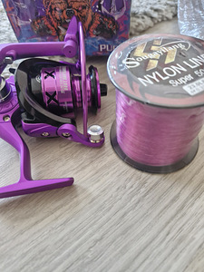 Spinningurull+spinningunöör 500m! UUS! (1 foto / 3)