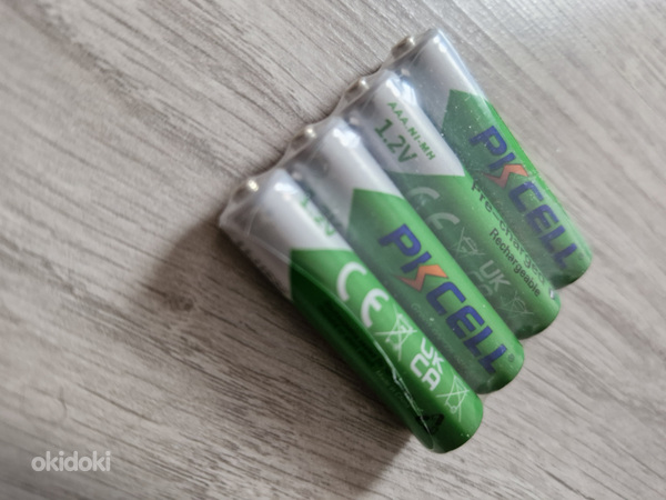 Laetavad patareid 4 tk. AAA 850 mAh ! UUS!