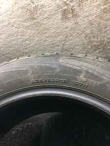 Talvelamellrehvid!!! GOODYEAR 235/60/R18 (65 ЕВРО - 1 ШТ.) (2 foto / 5)