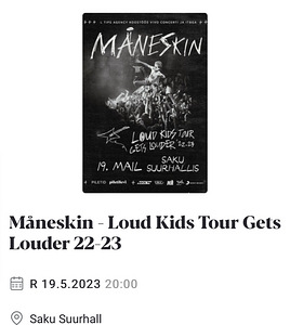Maneskin seisupilet (1 foto / 2)