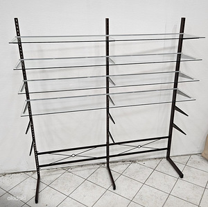 Modulaarne klaasist riiul (2 foto / 3)