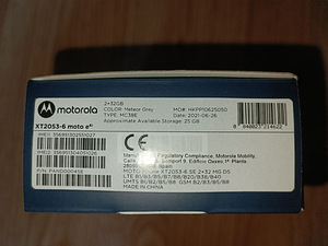 Uus! Garantii! Motorola XT2053 6 moto e61 2+32GB (2 foto / 2)