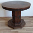Антикварный старинный круглый стол, цена ниже (фото #1)