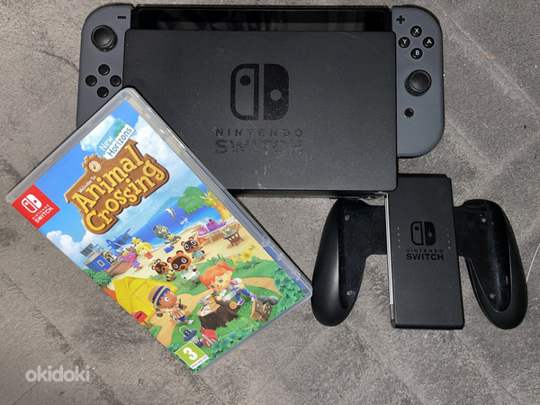 Müüa Nintendo Switch koos Animal crossing kassetiga (foto #1)
