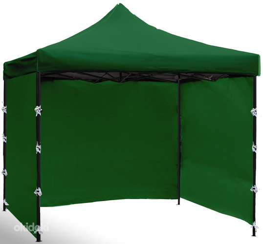 Pop Up палатка 3х3м,+3,4 стены зеленый, серый (фото #1)