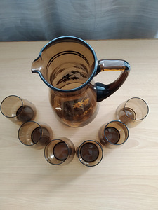 Pidulik peen komplekt „Kuldne sügis“- retro-haruldane (4 foto / 4)