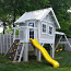 Новый детский игровой домик, один этаж игровой домик (фото #2)