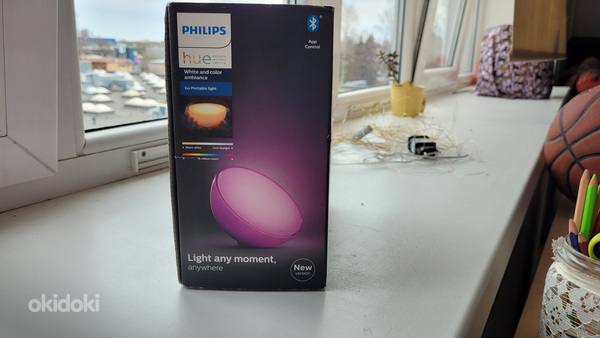 Портативный светильник Phillips Bluetooth-лампа + декоративн (фото #7)