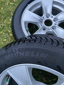 М: шины Michelin Alpin 5 + диски (2 фото из 3)