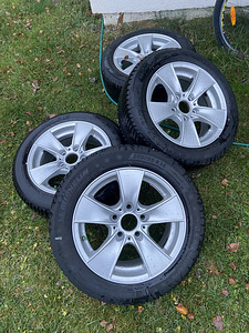 М: шины Michelin Alpin 5 + диски (3 фото из 3)