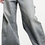 Светло-грязные джинсы Carpenter с регулируемой талией Bershka (фото #1)