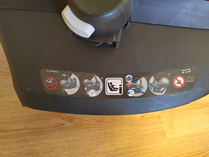 Aton 5 Cybex + Fix Isofix alus (5 foto / 8)