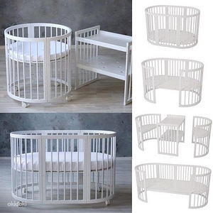 UUS KARBIS Babybed - transformer 7in1 Premium (3 foto / 6)