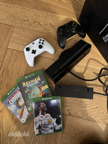 Xbox One + Kinect + 2 Pulti + 3 Mängu