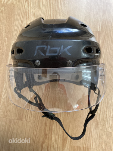 Хоккейный шлем RBK с визором (фото #1)